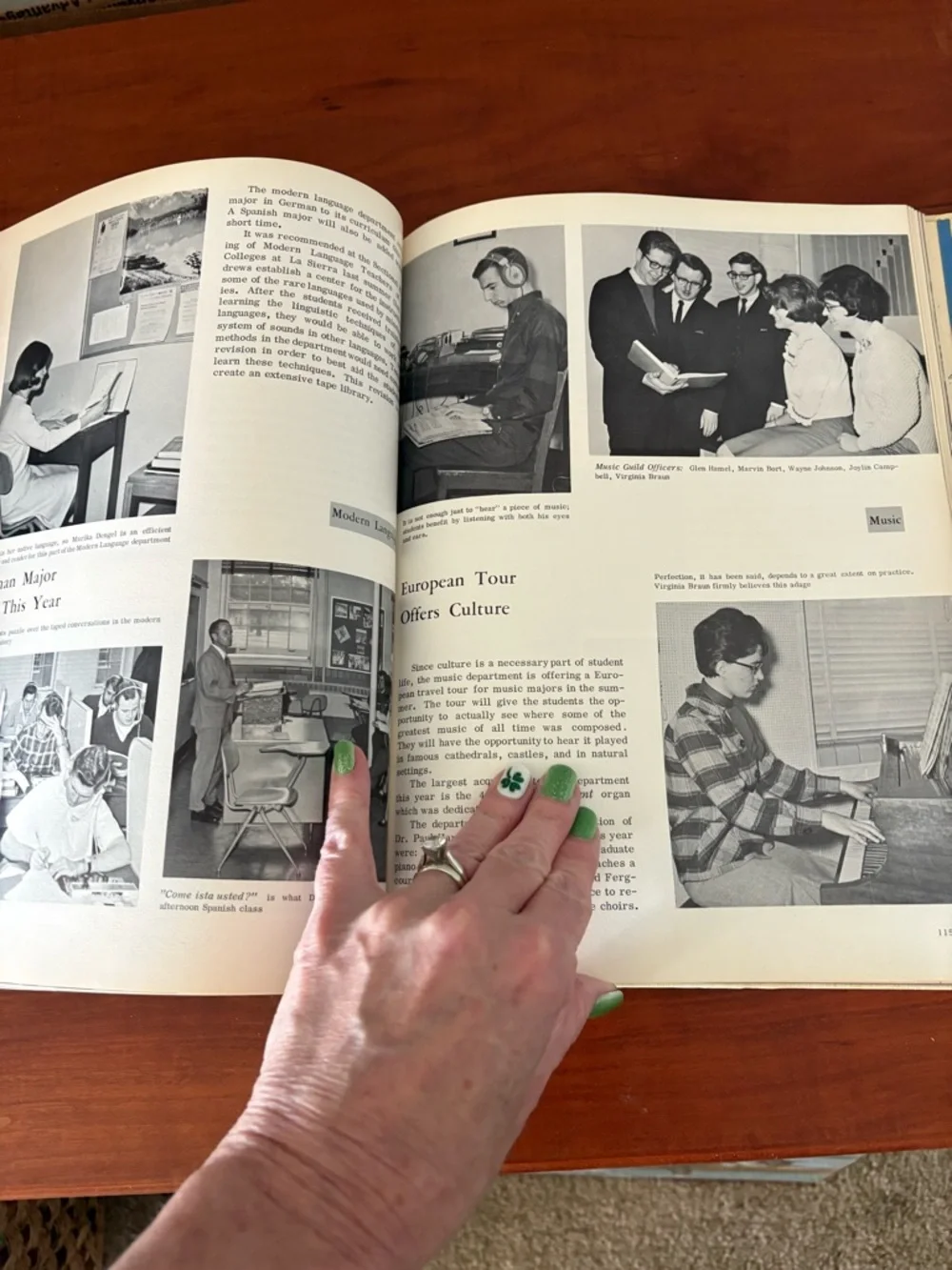 1966 Andrews University Cardinal Yearbook Berrien Springs MI College Annual - Picture 11 of 14